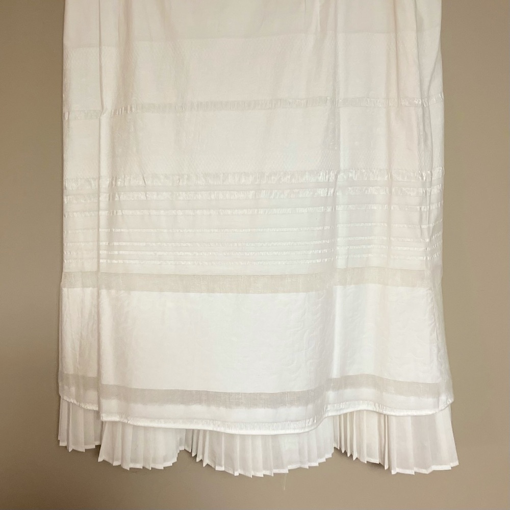 Vintage Cream Lace Skirt By Piazza Sempione